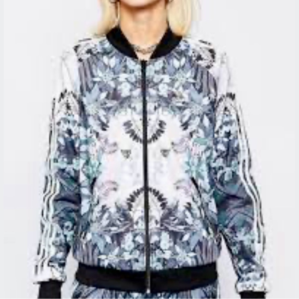 adidas Originals Florea Ice Bomber Track Jacket, Limited Edition